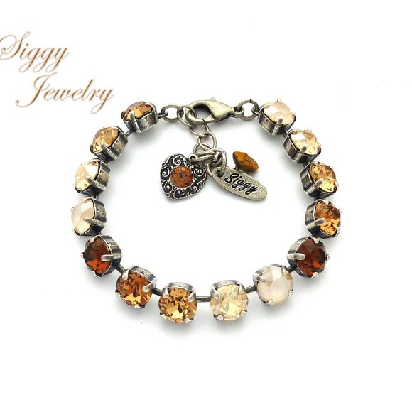 Swarovski® FRAPPUCCINO MINGLE Tennis Bracelet - Picture 8 of 8